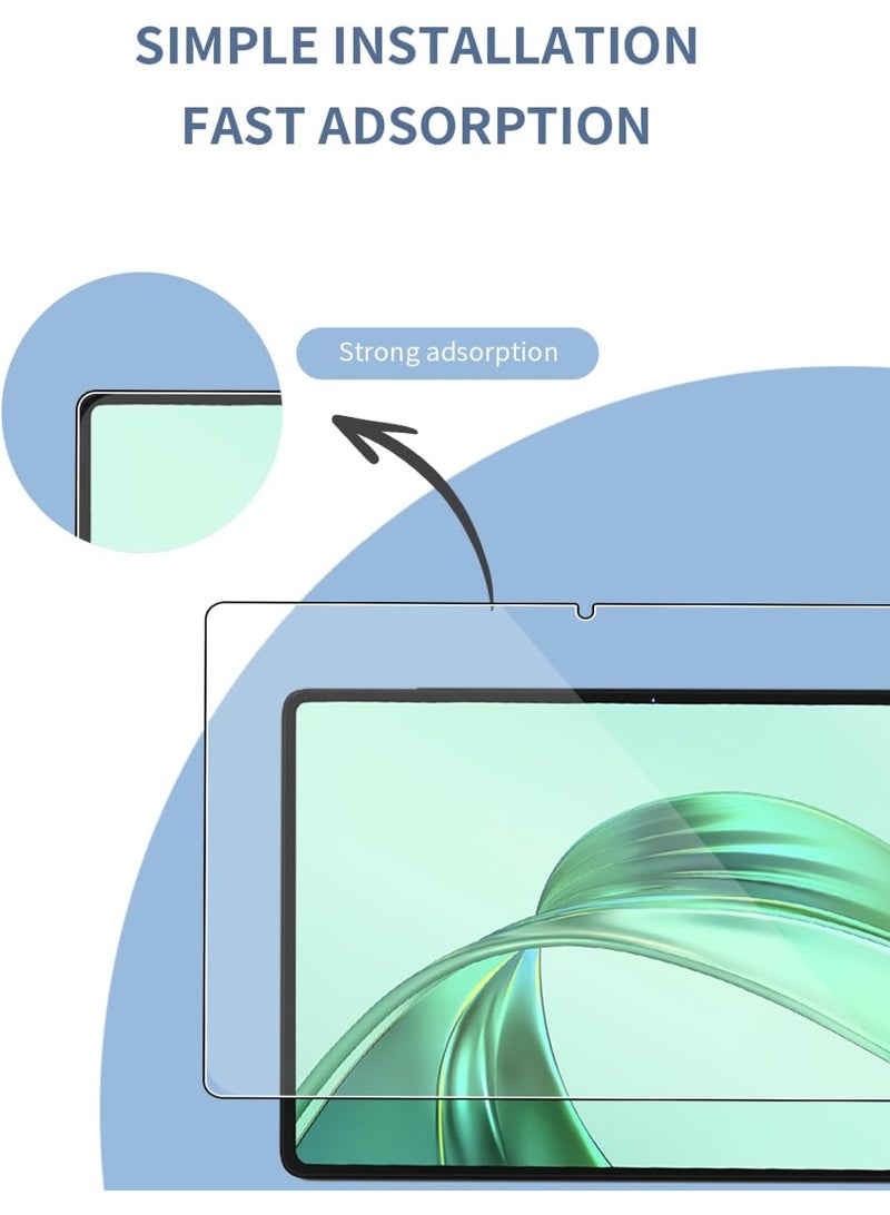 وايكيل واقي شاشة من قطعتين لجهاز Honor Pad X8a مقاس 11 بوصة 2024 - غشاء زجاجي مقوى، مضاد للخدش، حساس، مقاوم للسقوط لجهاز Honor Pad X8a اللوحي - Image 3