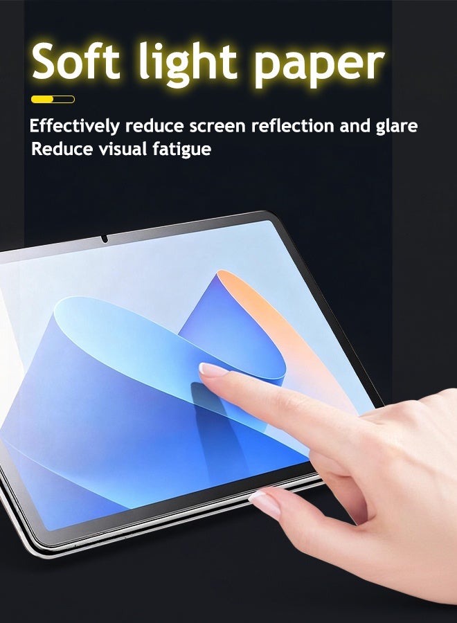 واقي شاشة من قطعتين لجهاز Honor Pad X8a مقاس 11 بوصة 2024 - غشاء زجاجي مقوى، مضاد للخدش، حساس، مقاوم للسقوط لجهاز Honor Pad X8a اللوحي - Image 4