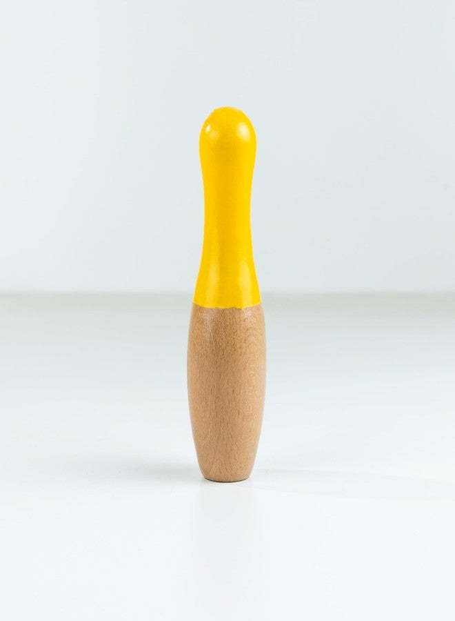 Beebox Wooden Bowling Game Set || Fun & Safe Colorful Indoor-Outdoor Game for Kids - 20x12.3x6 cm (6 Pins & 1 Balls) - Image 4