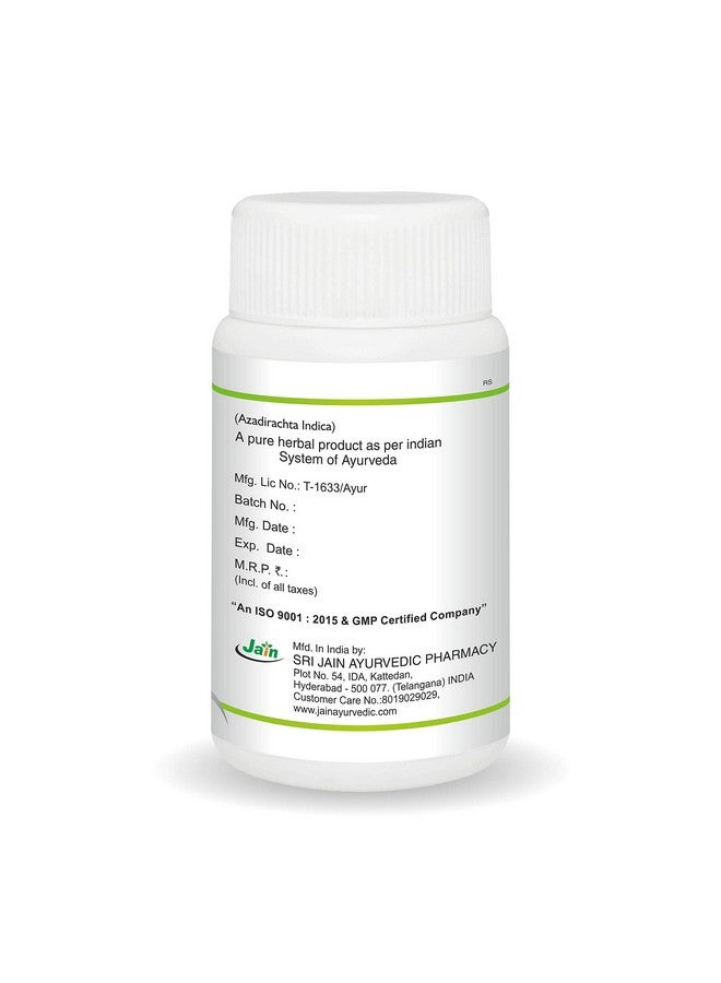 JAIN Neem Capsules 60 Pack, Light Green, 2 count - Image 3