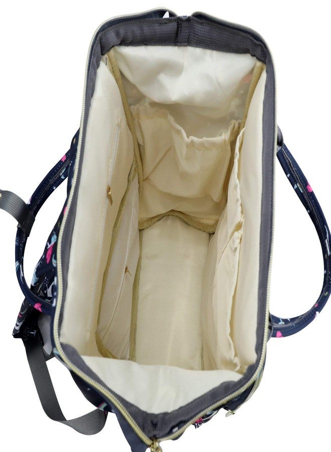 Tip 'n' Top Premium Baby Diaper Bag for Mother + Blue Baby Carrier, Baby Diaper bag (Navy Blue) Pack of 2 - Image 3