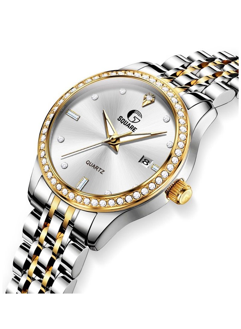 Gsquare Women’s Analog Quartz Two tone Stainless Steel Watch – Model 3625 - Image 2