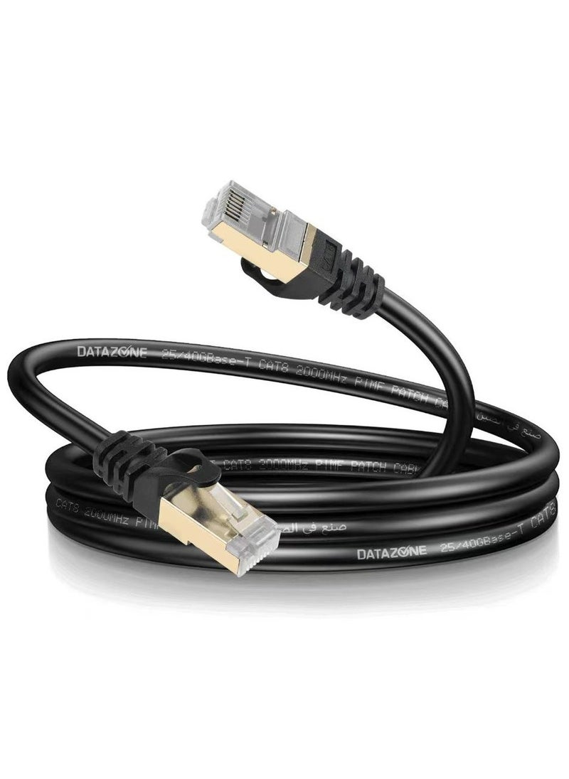 Cat 8 Ethernet Cable,20 Meters Heavy Duty High-Speed 26AWG Cat8 LAN Network Cable 40Gbps, 2000Mhz with Gold Plated RJ45 Connector, for Gaming and all LAN usage. - pzsku/ZDD1B651E394D52E28024Z/45/_/1723365292/cbcbe614-2e09-44db-9f94-dbd2fa2c94dc