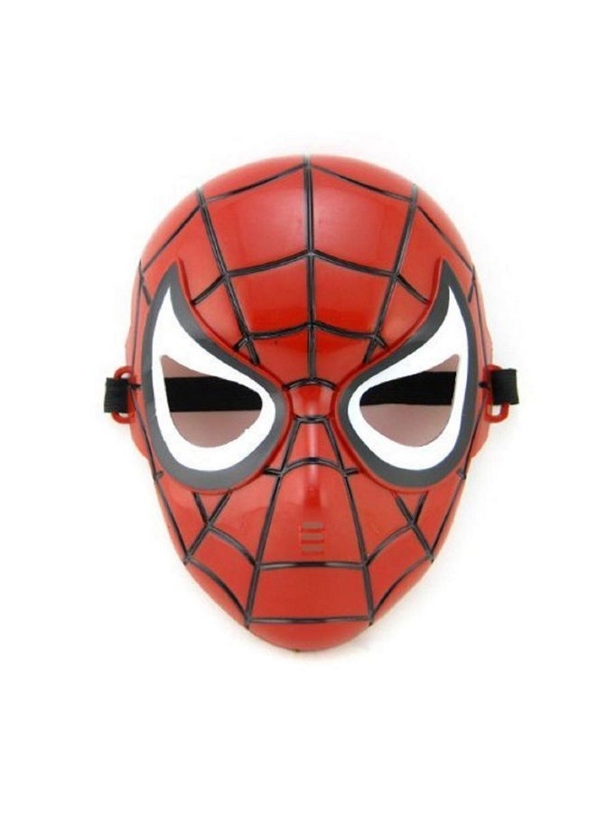 فانسي دريسويل أقنعة بلاستيكية للأبطال الخارقين من FancyDressWale، هدايا رائعة للحفلات، مرح، مهرجان، زي الهالوين - مقاس حر (سبايدربوي، عبوة من 5 قطع) 
