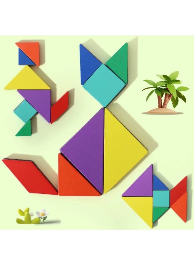 مجموعة  تانغرام المغناطيسية التعليمية - Image 3