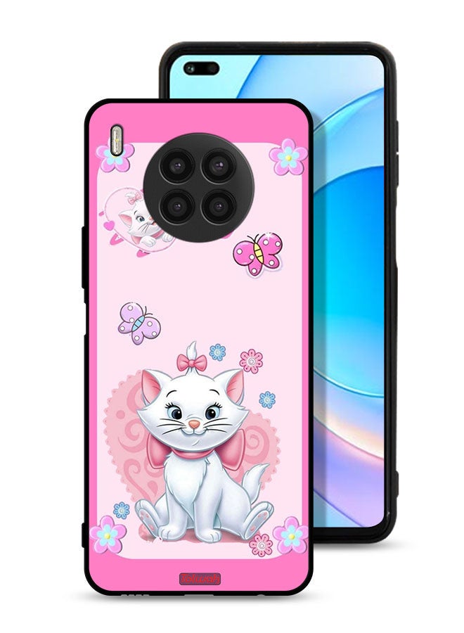 Tolwak Huawei nova 8i Protective Case Cover Cute Lady Cat - Image 1