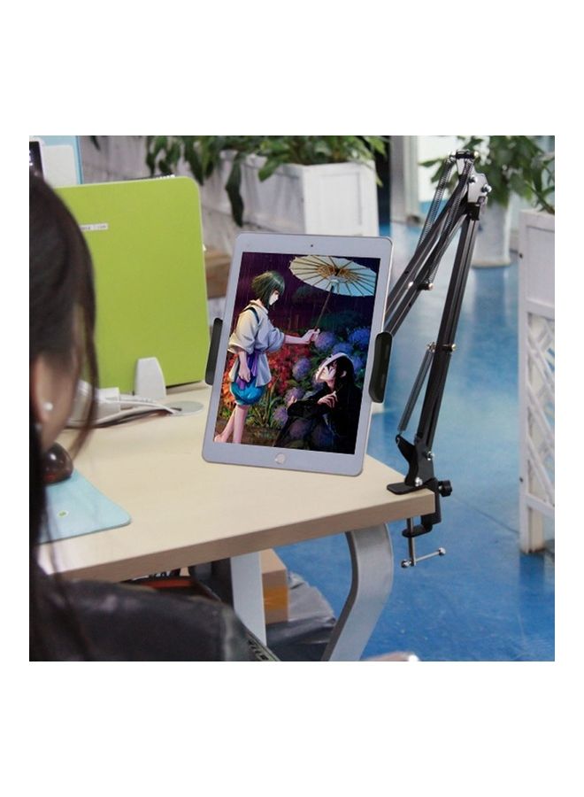 DUSALA Universal 360 Degree Rotating Flexible Tablet Pad Holder Black - Image 4