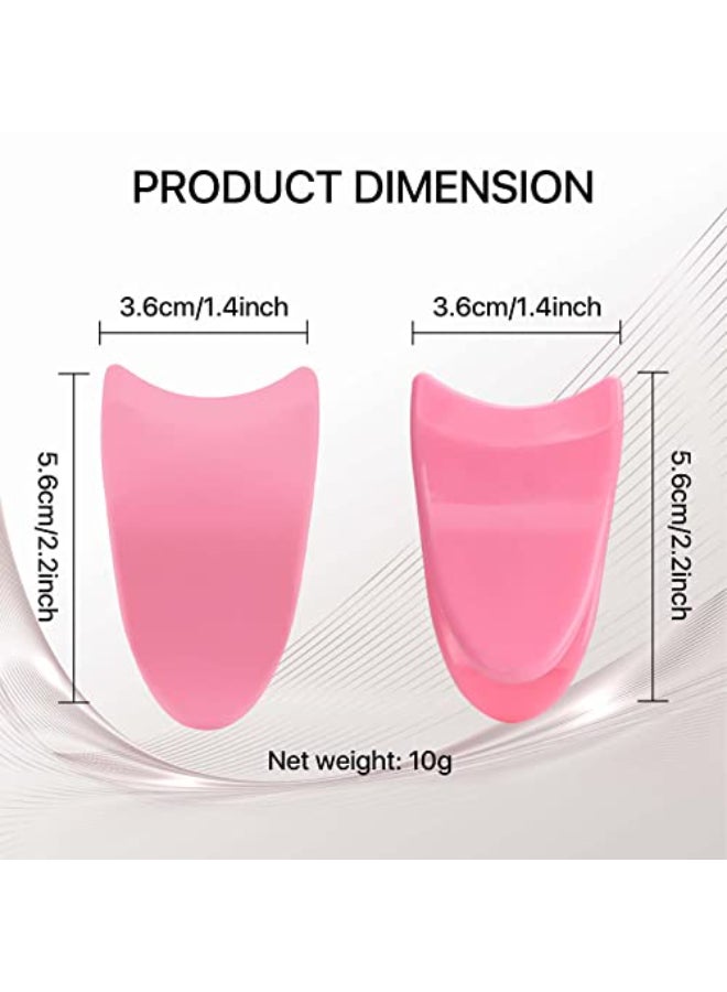 Miuffue Eyelash Applicator Tool 35mm Width Lash Applicator Clip 1PCS Eyelash Tweezers for False Lashes Pink - Image 3