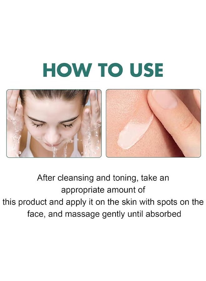 Hancy White Spot Cream, Whitening Freckle Cream Remove Melasma Cream, Dark Spot Remover for Face Hyperpigmentation Treatment, Dark Spot Corrector for Face, Smooth Skin Moisturizer Cream 50g - Image 3