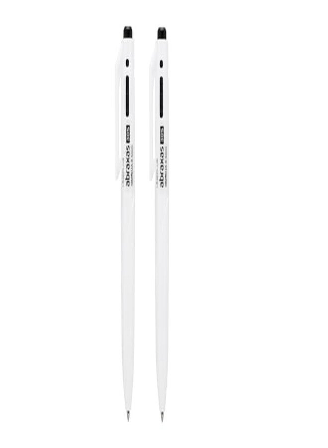 Lineplus Abraxas 0.5mm Ballpoint Pen Pack Of 2 (Black) - Image 1