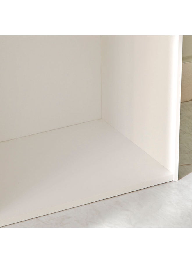 Home Box Vanilla Junior 3-Door Storage Unit with 2 Open Shelves 29.8 x 89 x 82 cm  - Image 5