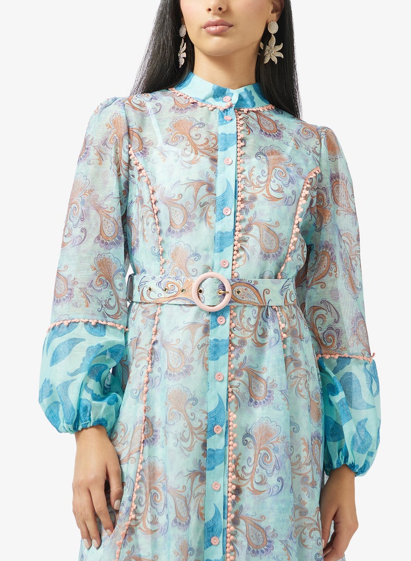 خزانة فستان بطبعة بيزلي - Image 3