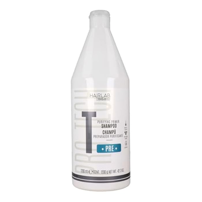Salerm Hair Lab Primer Purifying Shampoo with Professional Salon Formula, 42.3 Ounce / 1200 ml