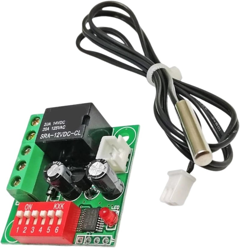 Temperature Control Switcher W1701 Adjustable 12V Switcher Controller Management Digital Controller Electronic Control - Image 5