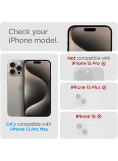 Spigen Glastr Align Master Edge to Edge [2 Pack] for iPhone 15 Pro MAX Screen Protector Premium Tempered Glass - Full Cover  - Image 2