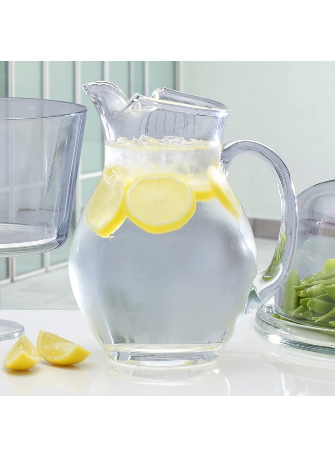 Mikasa 5136551 Napoli Glass Beverage Pitcher Clear, 70 Ounce - Image 4