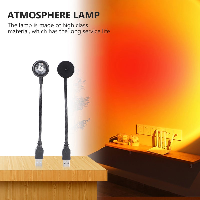 1pc USB Atmosphere Lamp Scene Atmosphere Lamp Projection Light Adornment - Image 2