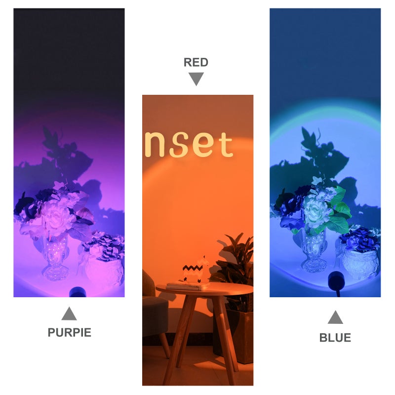 1pc USB Atmosphere Lamp Scene Atmosphere Lamp Projection Light Adornment - Image 5