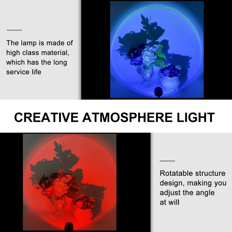 1pc USB Atmosphere Lamp Scene Atmosphere Lamp Projection Light Adornment - Image 4