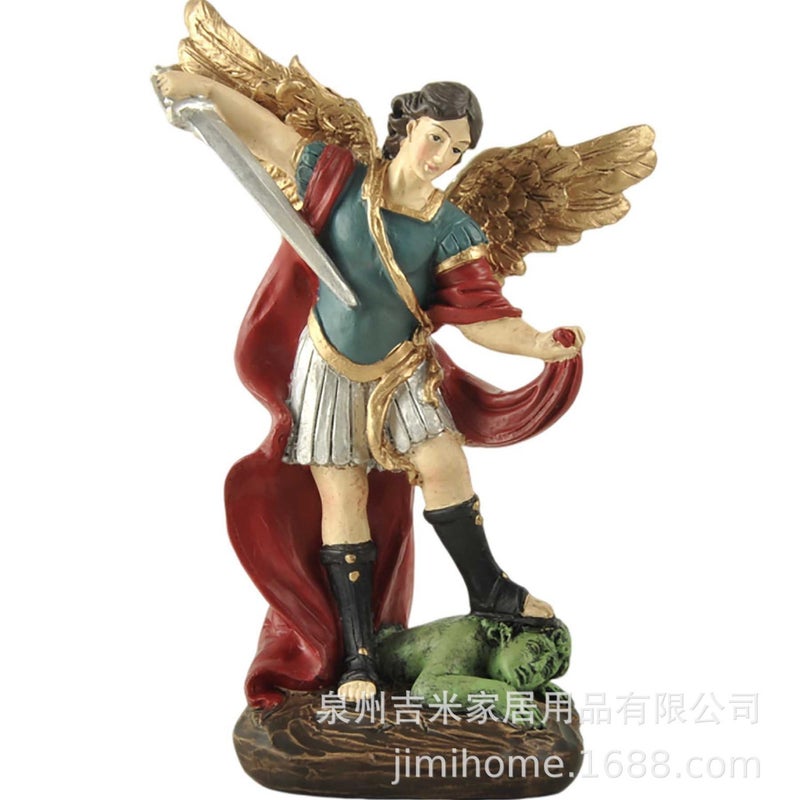 Archangel Michael Resin Statue - Image 1