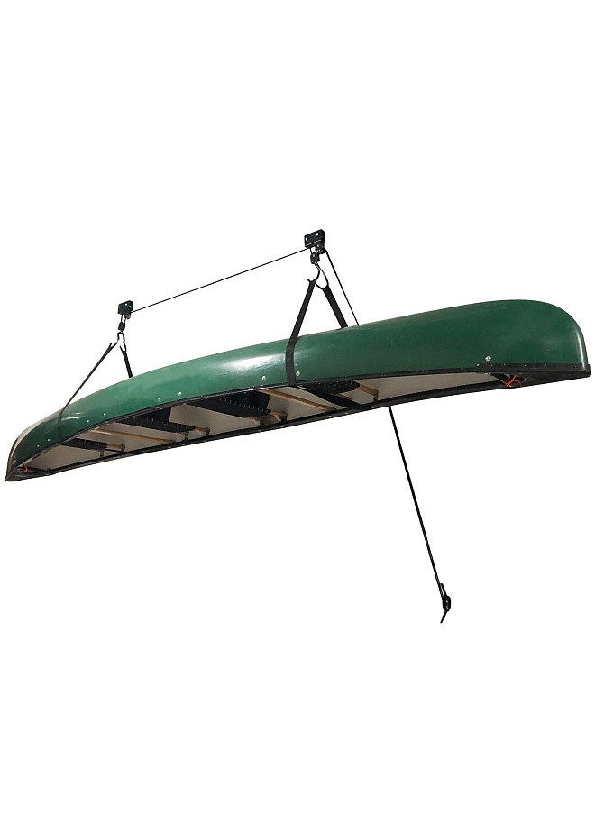 Generic - Kayak Lift with Hanging Pulley System Kayak Ceiling Rack Garage Ceiling Mount - Image 1