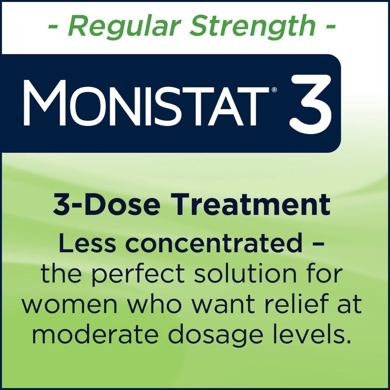 Monistat 3 Day Yeast Infection Treatment for Women, 3 Miconazole Suppository Inserts & External Monistat Anti-Itch Cream Bundle - Image 4