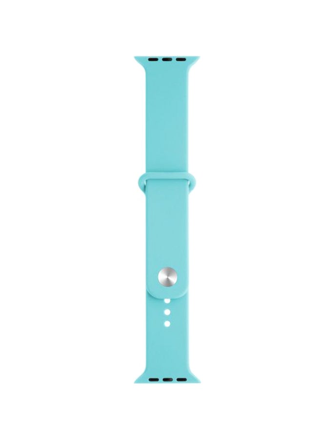 EHOME Replacement Band For Apple Watch Series 3 42 mm Turquoise - Image 1