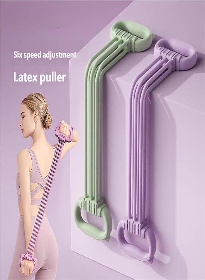 ATOOZED Soft Latex Flexi-Stretch Resistance Rope for Women - Open Back Yoga Band for Flexibility & Full Body Training - Image 4