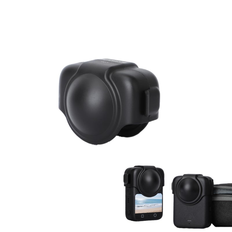 غطاء حماية عدسة الكاميرا لـ OSMO 360، غطاء عدسة مضاد للخدش والسقوط مع غطاء تثبيت آمن، غطاء حماية للسفر والتخزين - Image 1