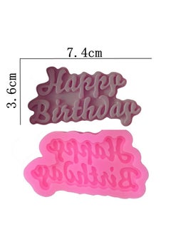 Happy Birthday Silicone Mold Sugar Flip Liquid Mold Baking Decoration Card Decoration 7.4x3.6cm - pzsku/ZDD1C98CC3421E8A35BD0Z/45/1741240736/35d319ae-6583-405f-85ed-574795e737b2