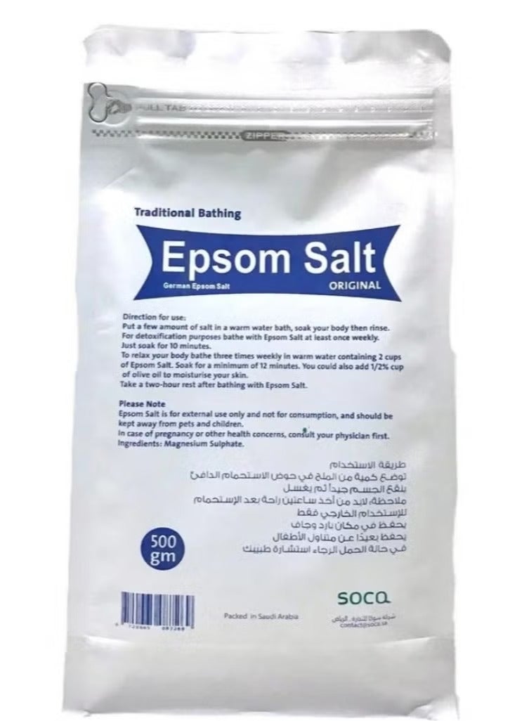 SOCA Epsom salt (Epsom salt) 100% pure - 500 g