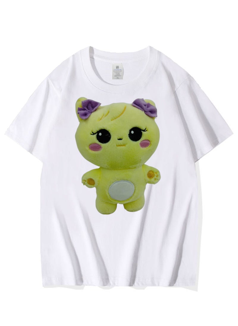 NIBEMINENT Blackpink Printed Cotton Short Sleeves T-Shirt 
