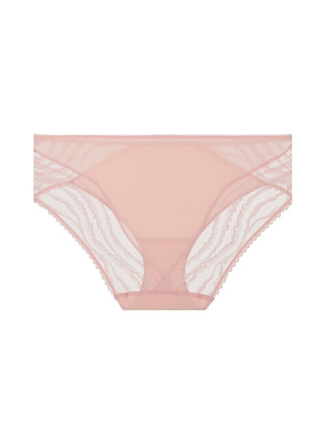 Aimer Women's Underwear, Lace Padded Soft Elastic Thin Mid-rise Triangle Panties, Melody Am227201, Green, Size 160 - Image 1