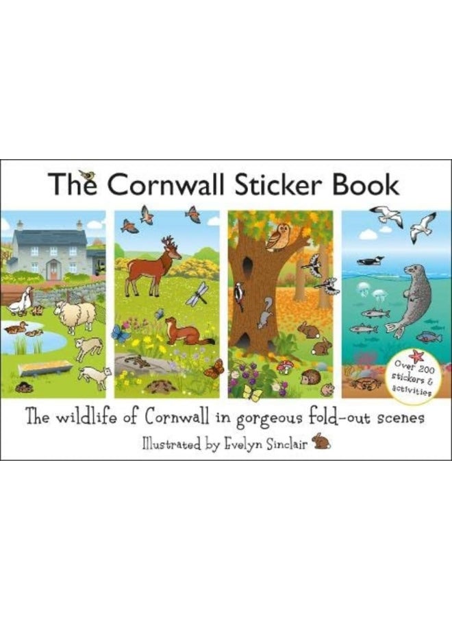 The Cornwall Sticker Book: The Wildlife of Cornwall in gorgeous fold-out scenes  - Image 2