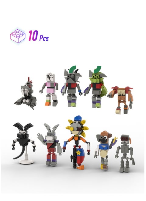 10-Piece Five Nights At Freddy's Model Building Block Set