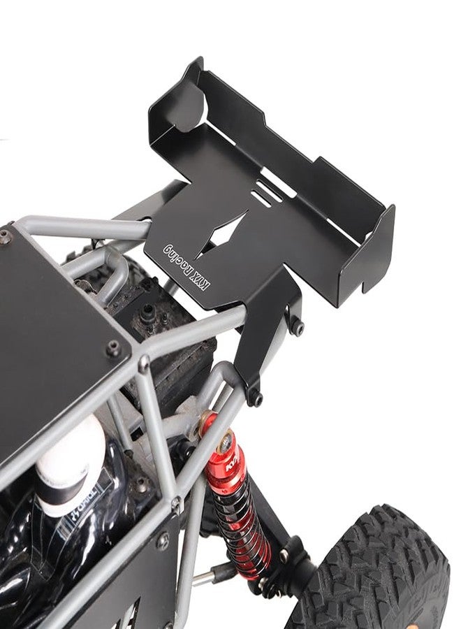 KYX Racing Aluminum Car Body Wing Spoiler Front Grille Face Guard Set Upgrades Accessories for 1/18 RC Crawler Car Axial Capra UTB18 - Image 3