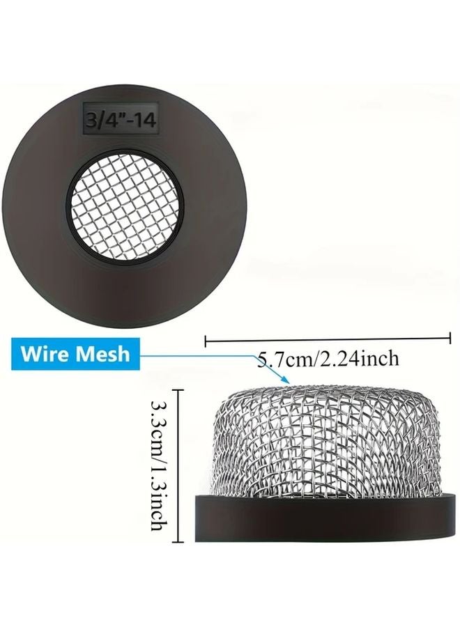 مرشح مياه من شبكة الفولاذ المقاوم للصدأ Style2 - تصميم أسطواني كثيف للمضخات والأنظمة المنزلية - Image 2