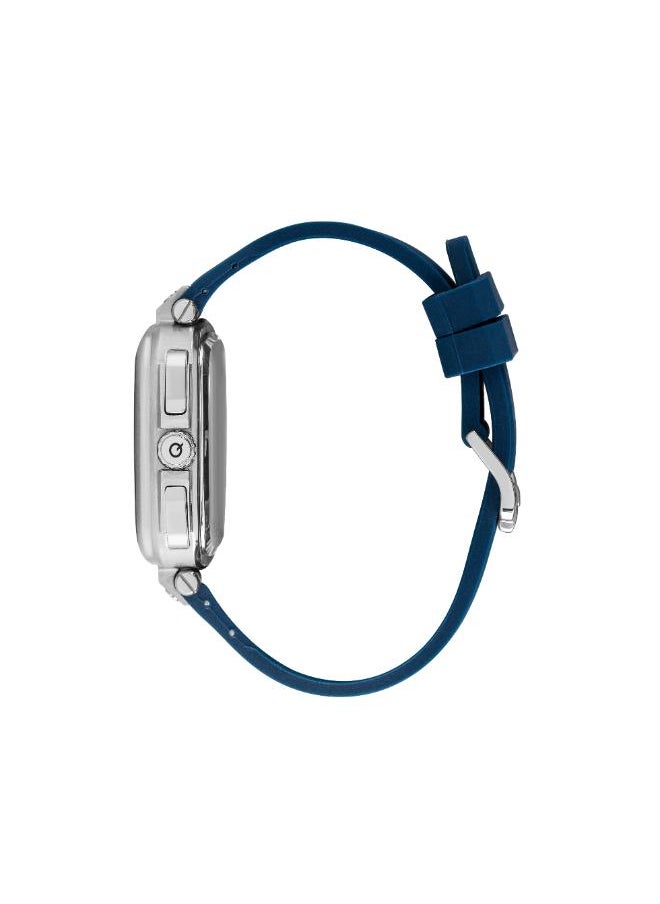 Quantum Men's Multifunction Display Watch With Dark Blue Silicone Strap - PWG1014.059  - Image 2