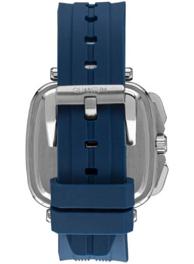 Quantum Powertech Analog Blue Dial Men's Watch-PWG1014.059 - Image 3