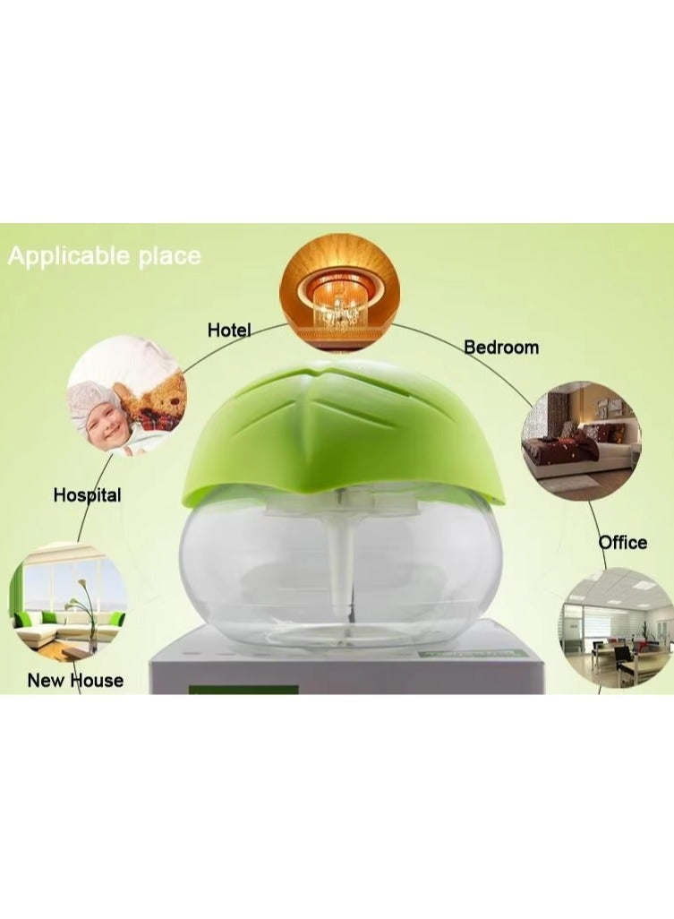 Leaf Shaped Electrical Water Air Refresher Air Revitalizer Air Purifier Air Humidifier  - Image 2