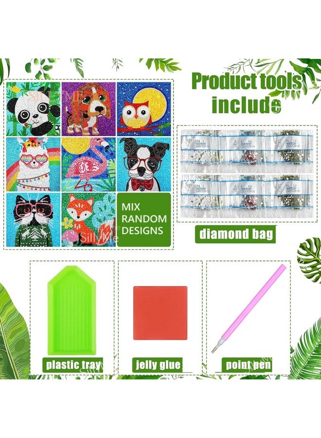 SILLYME 12pcs Return Gifts Birthday Party Kids - Diamond Painting kit for Kids | DIY Art and Craft kit | Best Birthday Return Gifts for Kids in Bulk - Return Gifts for Kids Age 8-12 Age 3-5 - Image 2