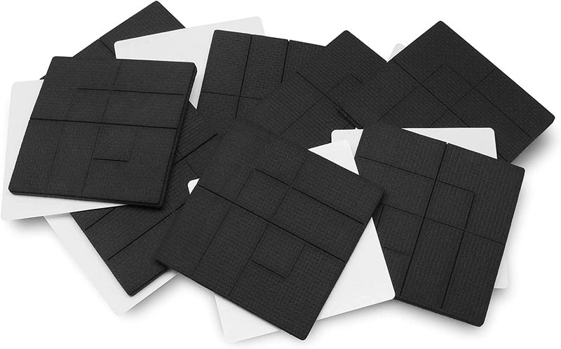 Slipstick GorillaPads Non Slip Furniture Pads/Floor Grippers (Set of 8 Non Skid Floor Protectors) Pre-Scored to Cut to Multiple Size, 4 Inch Square, Black, CB140-8 - Image 5