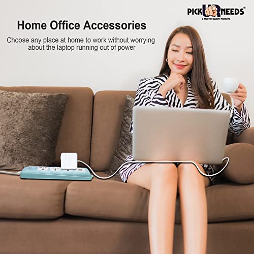 Pick Ur Needs Extension Cord/Board/Switch/Power Strip 10A 3 -Way Board Socket with 2 USB (Multicolor) - Image 4
