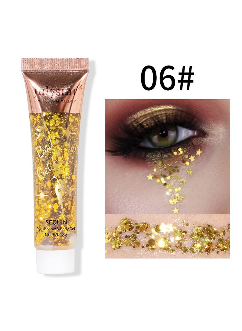 Julystar Portable Multifunctional Glitter Gel – Versatile and Stylish for Any Look  - Image 1