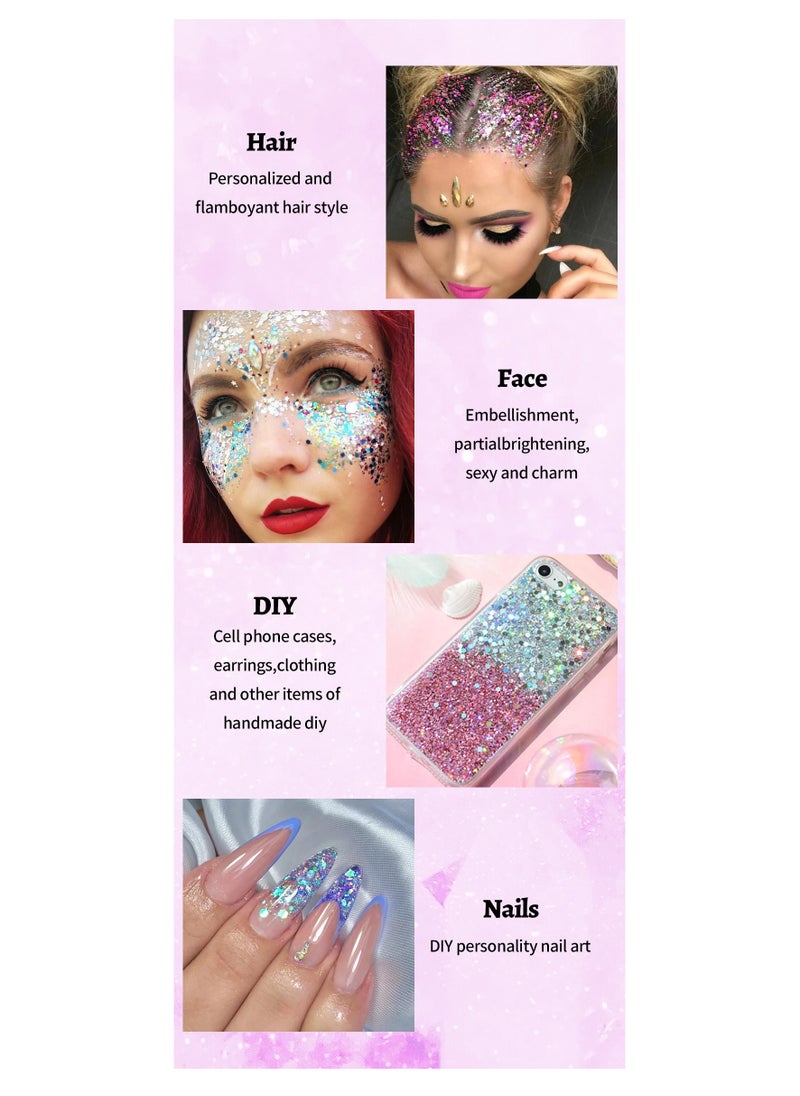 Julystar Portable Multifunctional Glitter Gel – Versatile and Stylish for Any Look  - Image 4