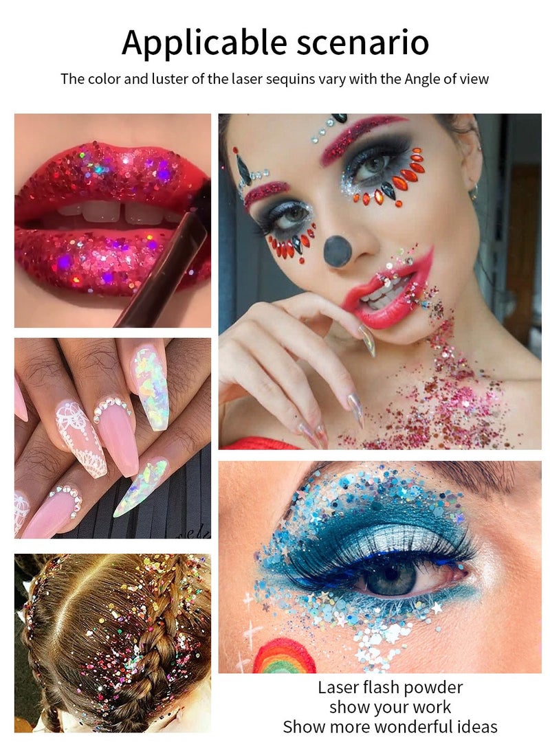 Julystar - Portable Multifunctional Glitter Gel – Versatile and Stylish for Any Look - Image 1