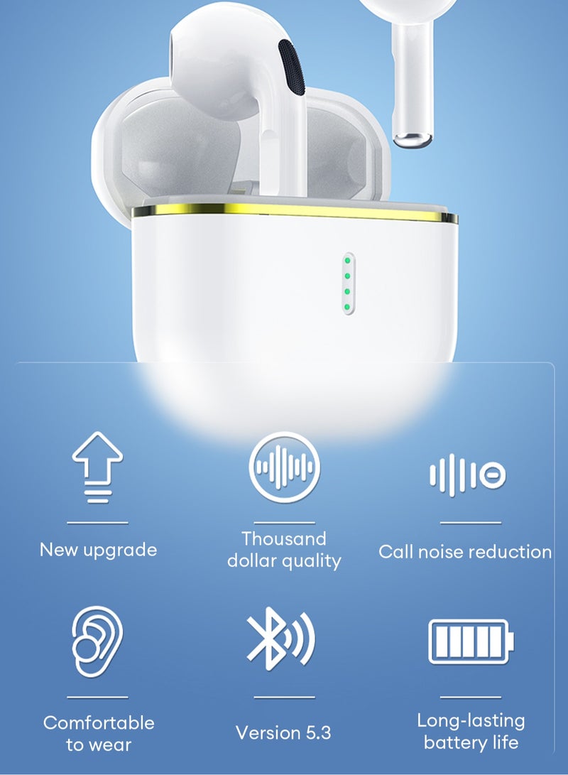 Icool X85 Wireless Bluetooth Headset - White - Image 3