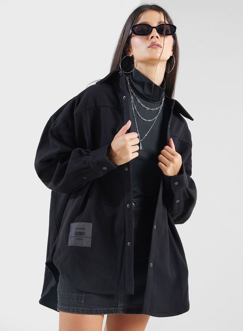 izzue Detachable Collar Shirt - Image 1