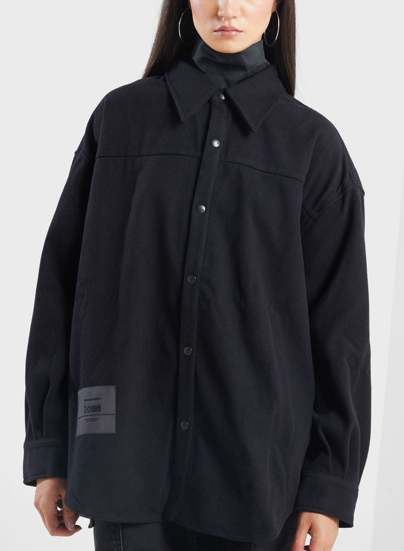 izzue Detachable Collar Shirt - Image 1