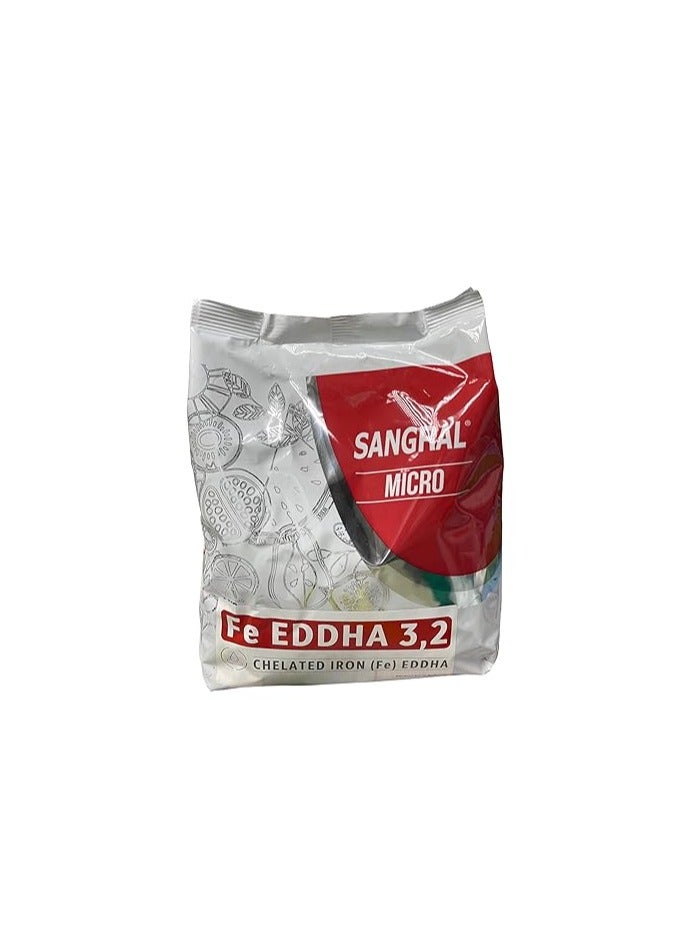 Generic Sangral Micro Fe Eddha 3,2 Chelated Iron (Fe) Eddha Water Soluble Powder Fertilizer 1KG  - Image 2